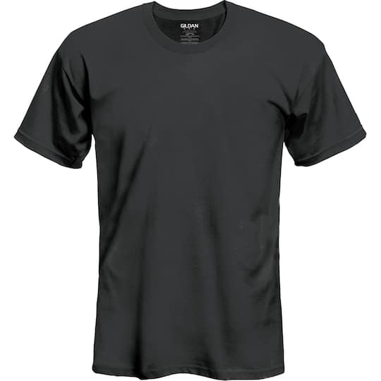 Gildan® Short Sleeve Adult T-Shirt in Black | Large | Michaels®